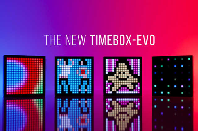 Bluetoothスピーカー TimeBox EVO | DIVOOM（ディブーム）のプレゼント